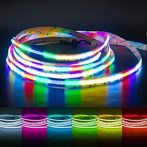DC24V Smart Addressable Color Changing COB RGB LED Strip Light
